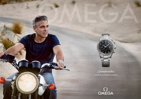 george clooney omega watch ad car|George Clooney speedmaster watch.